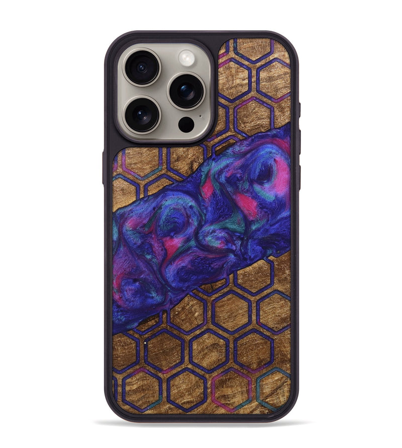 iPhone 15 Pro Max Wood Phone Case - Nyla (Pattern, 745560)