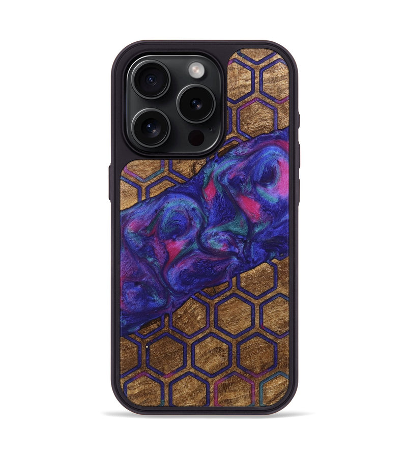 iPhone 15 Pro Wood Phone Case - Nyla (Pattern, 745560)