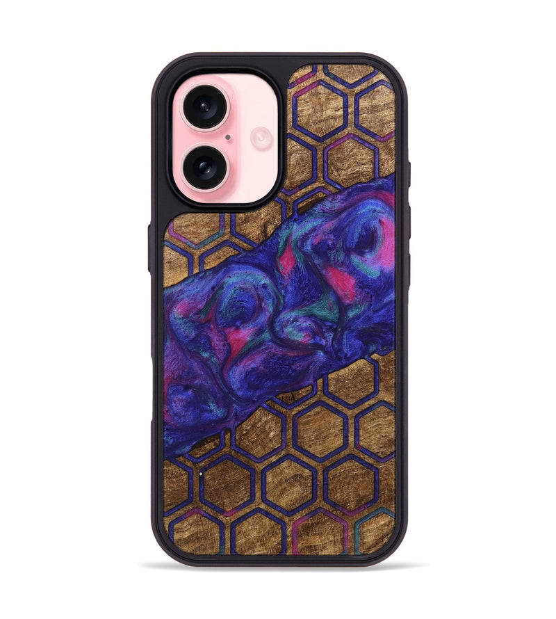 iPhone 16 Wood Phone Case - Nyla (Pattern, 745560)