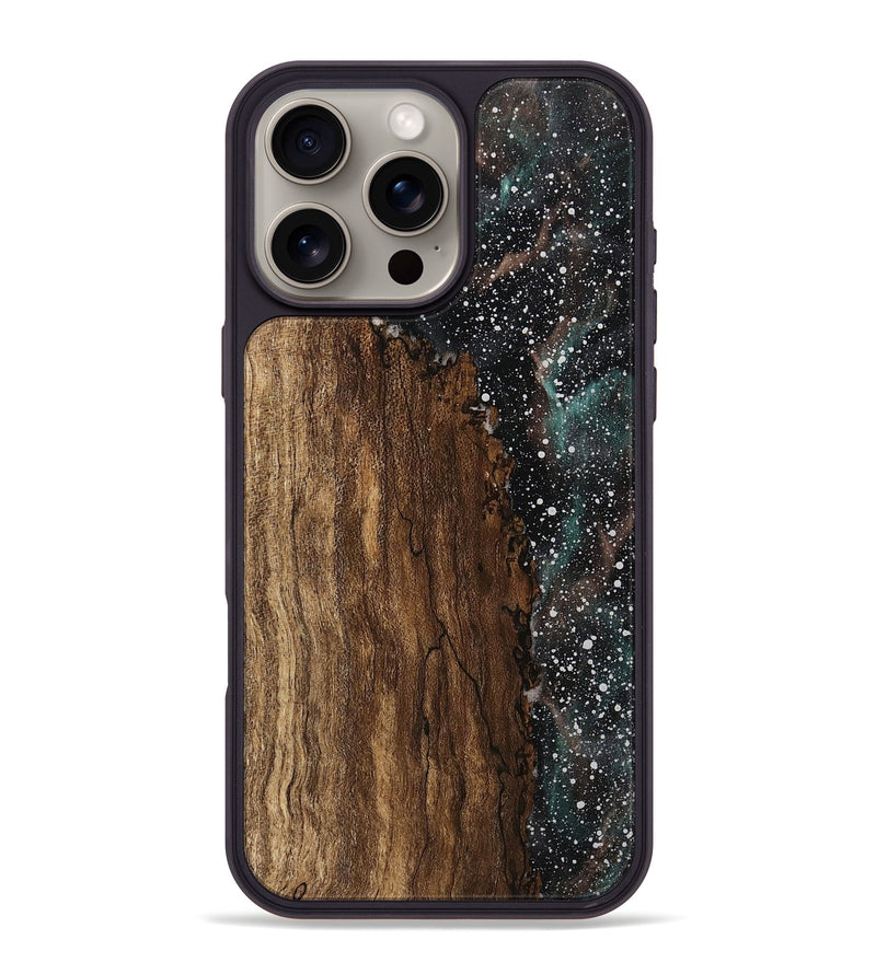 iPhone 16 Pro Max Wood Phone Case - Royal (Cosmos, 745589)