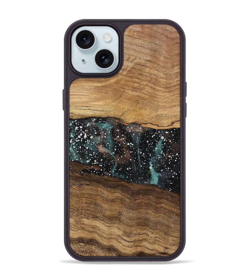 iPhone 15 Plus Wood Phone Case - Delphia (Cosmos, 745590)