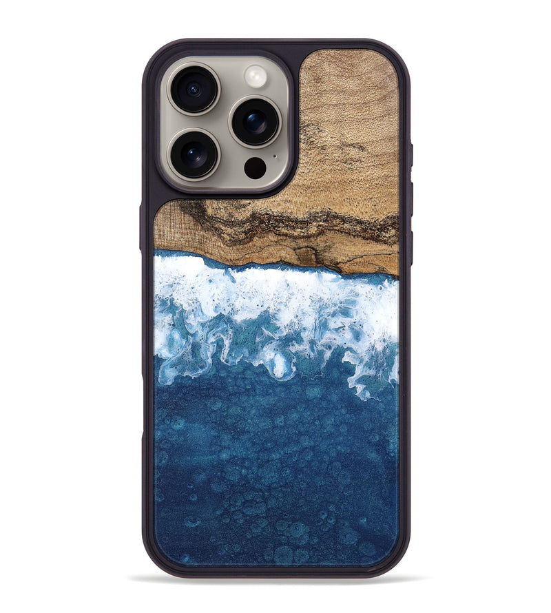 iPhone 16 Pro Max Wood Phone Case - Lilla (Coastal, 745592)