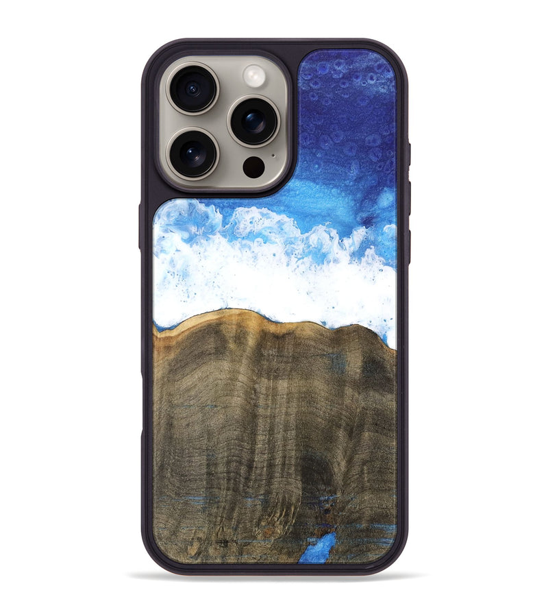 iPhone 16 Pro Max Wood Phone Case - Kathy (Coastal, 745610)