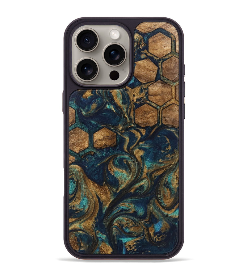 iPhone 16 Pro Max Wood Phone Case - Marcie (Pattern, 745616)