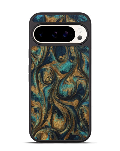 Pixel 9 Pro ResinArt Phone Case - Dana (Teal & Gold, 745626)