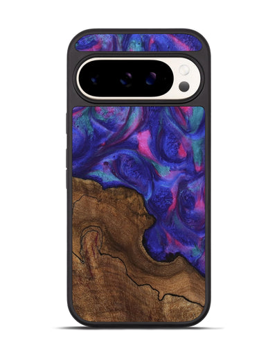 Pixel 9 Pro Wood Phone Case - Freeman (Purple, 745628)