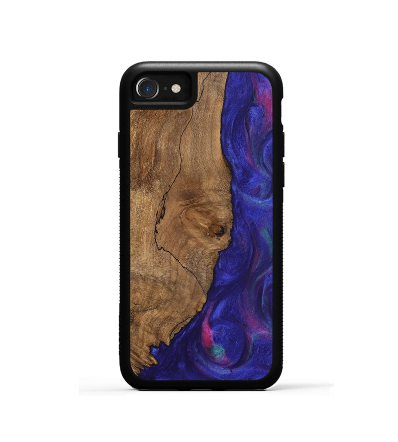 iPhone SE Wood Phone Case - Shayne (Purple, 745629)