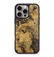 iPhone 16 Pro Max Wood Phone Case - Damien (Wood Burl, 745661)