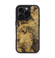 iPhone 16 Pro Wood Phone Case - Damien (Wood Burl, 745661)