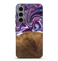 Galaxy S24 Plus Wood Live Edge Phone Case - Shawna (Purple, 745665)