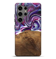 Galaxy S25 Ultra Wood Live Edge Phone Case - Shawna (Purple, 745665)