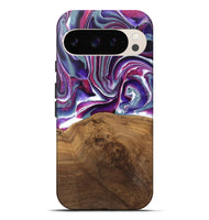 Pixel 9 Pro XL Wood Live Edge Phone Case - Shawna (Purple, 745665)