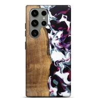 Galaxy S23 Ultra Wood Live Edge Phone Case - Retta (Purple, 745666)