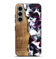 Galaxy S24 Plus Wood Live Edge Phone Case - Retta (Purple, 745666)