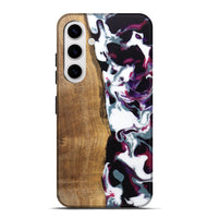 Galaxy S25 Plus Wood Live Edge Phone Case - Retta (Purple, 745666)