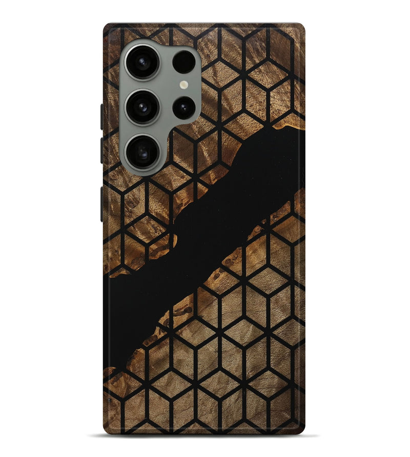 Galaxy S24 Ultra Wood Live Edge Phone Case - Madden (Pattern, 745685)