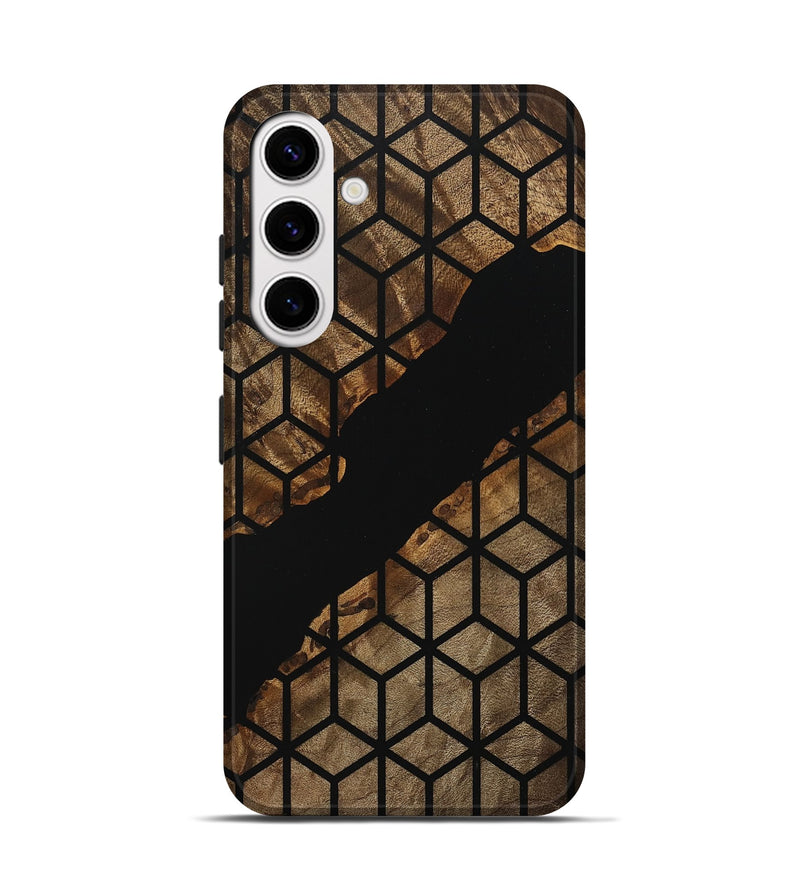 Galaxy S25 Wood Live Edge Phone Case - Madden (Pattern, 745685)