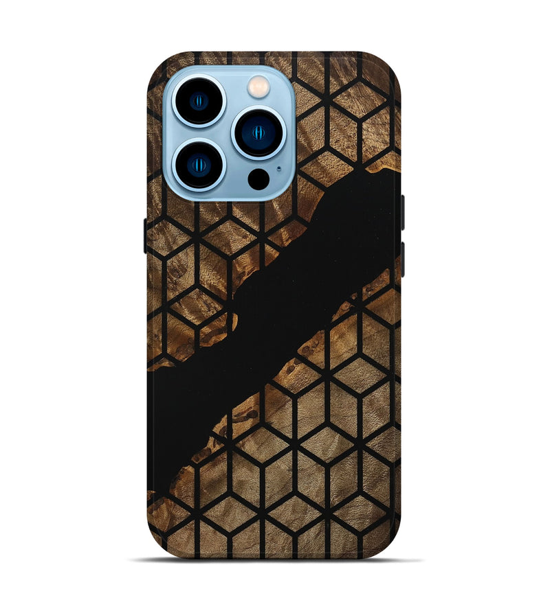 iPhone 14 Pro Wood Live Edge Phone Case - Madden (Pattern, 745685)