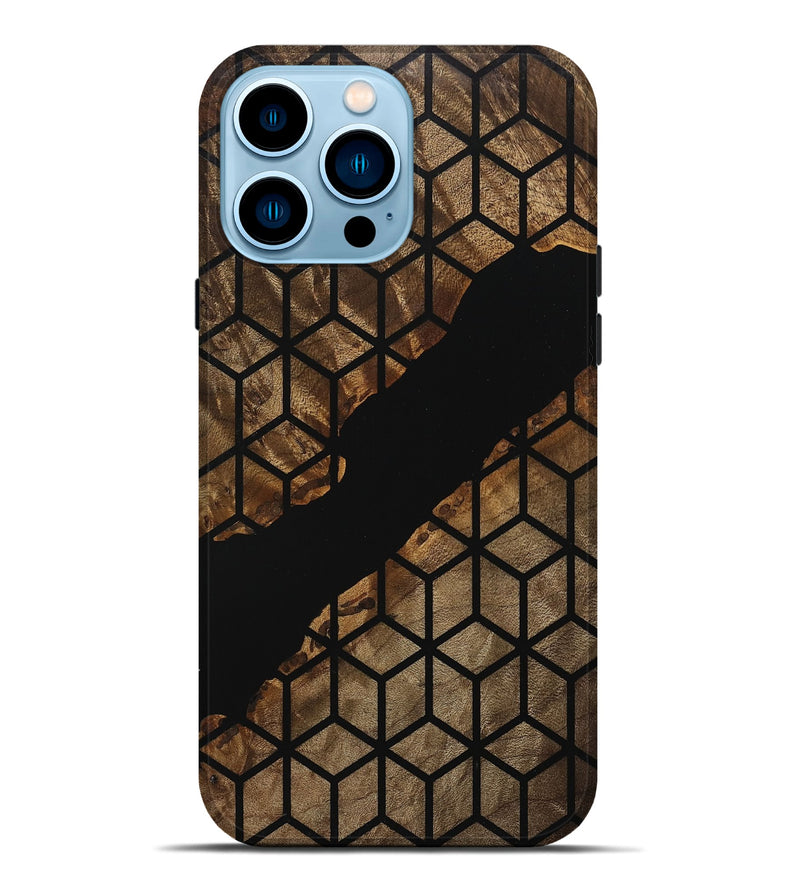 iPhone 14 Pro Max Wood Live Edge Phone Case - Madden (Pattern, 745685)