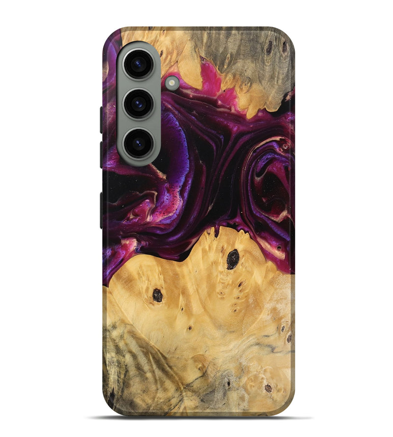 Galaxy S24 Plus Wood Live Edge Phone Case - Wilber (Purple, 745692)