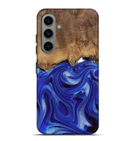 Galaxy S24 Plus Wood Live Edge Phone Case - Harding (Blue, 745716)