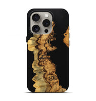 iPhone 16 Pro Wood Live Edge Phone Case - Daija (Wood Burl, 745720)