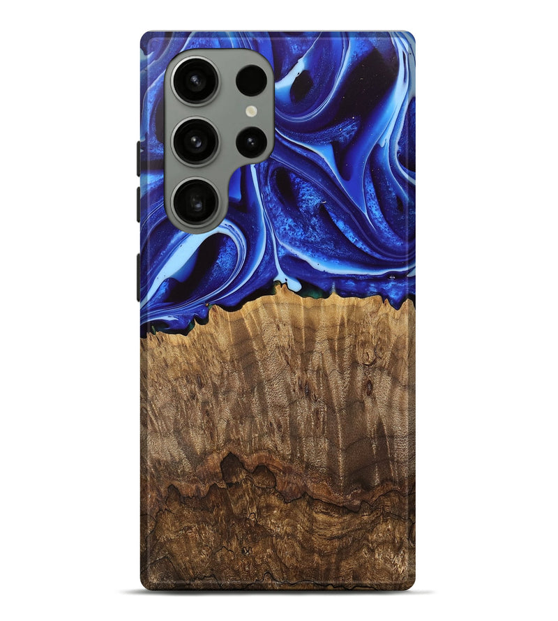 Galaxy S23 Ultra Wood Live Edge Phone Case - Koa (Blue, 745728)