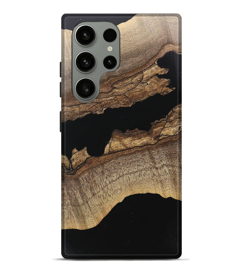 Galaxy S23 Ultra Wood Live Edge Phone Case - Rhodes (Wood Burl, 745731)