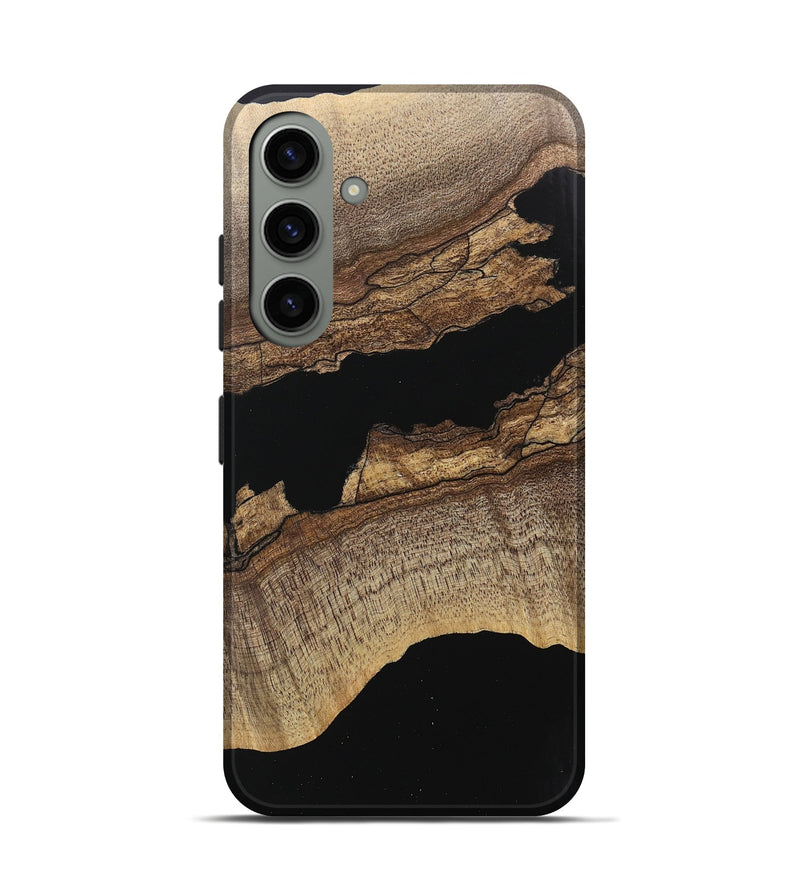 Galaxy S24 Wood Live Edge Phone Case - Rhodes (Wood Burl, 745731)