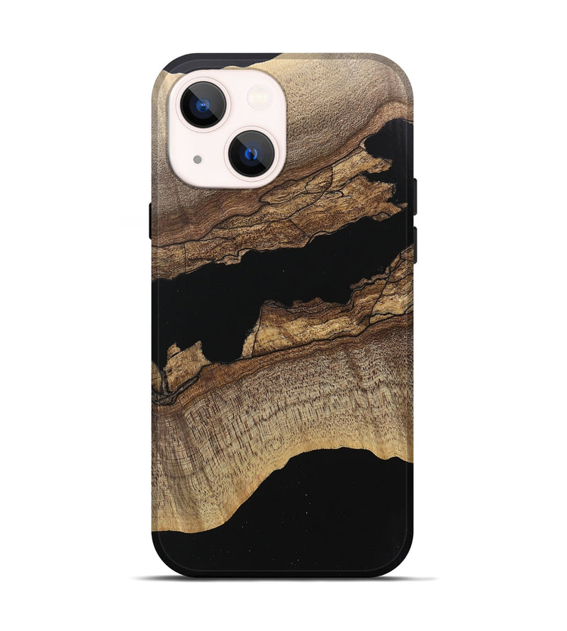 iPhone 14 Wood Live Edge Phone Case - Rhodes (Wood Burl, 745731)