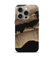 iPhone 16 Pro Wood Live Edge Phone Case - Rhodes (Wood Burl, 745731)