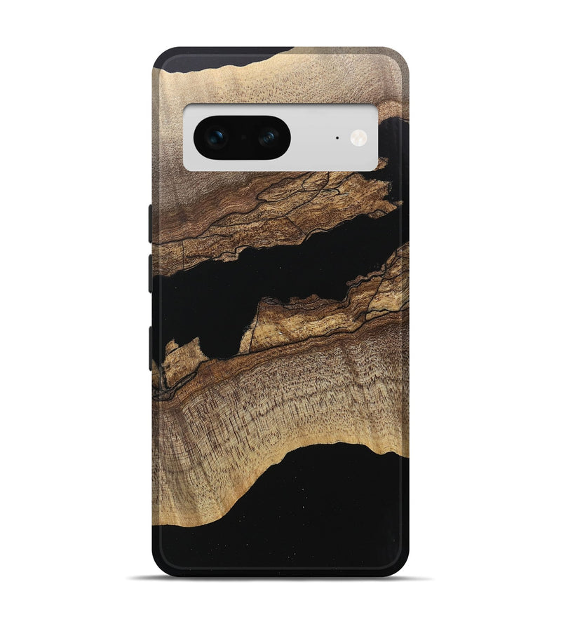 Pixel 7 Wood Live Edge Phone Case - Rhodes (Wood Burl, 745731)