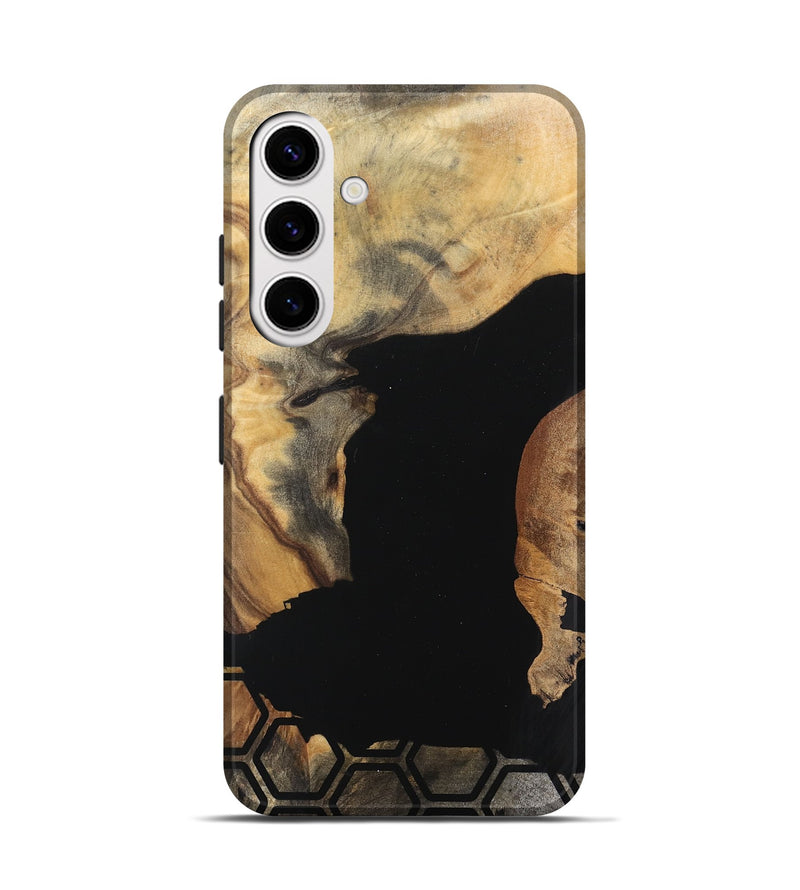 Galaxy S25 Wood Live Edge Phone Case - Alycia (Pattern, 745733)