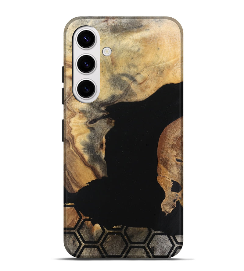 Galaxy S25 Plus Wood Live Edge Phone Case - Alycia (Pattern, 745733)