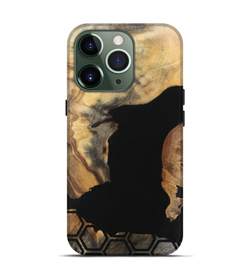 iPhone 13 Pro Wood Live Edge Phone Case - Alycia (Pattern, 745733)