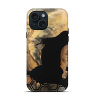 iPhone 15 Wood Live Edge Phone Case - Alycia (Pattern, 745733)