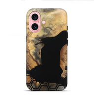 iPhone 16 Wood Live Edge Phone Case - Alycia (Pattern, 745733)