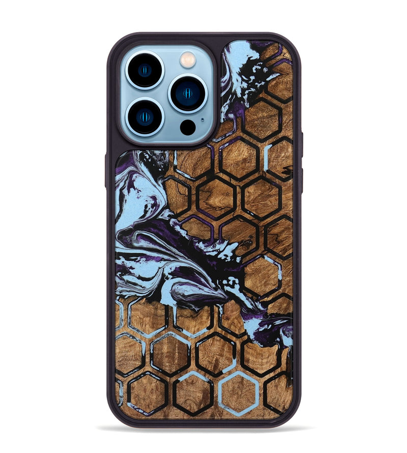 iPhone 14 Pro Max Wood Phone Case - Walton (Pattern, 745759)