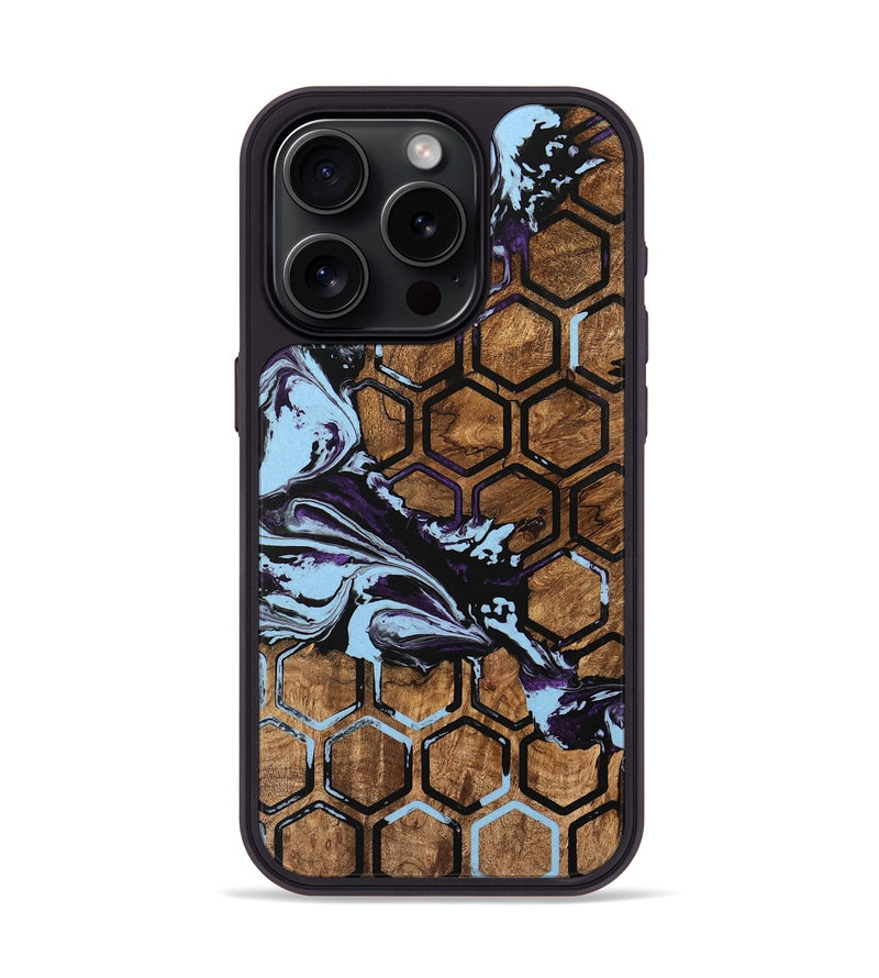 iPhone 15 Pro Wood Phone Case - Walton (Pattern, 745759)