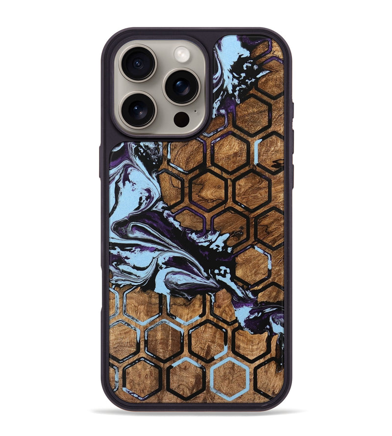 iPhone 16 Pro Max Wood Phone Case - Walton (Pattern, 745759)