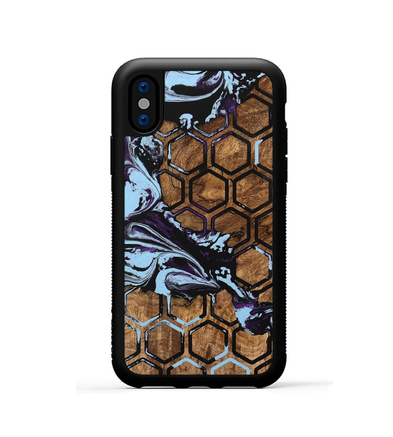 iPhone Xs Wood Phone Case - Walton (Pattern, 745759)