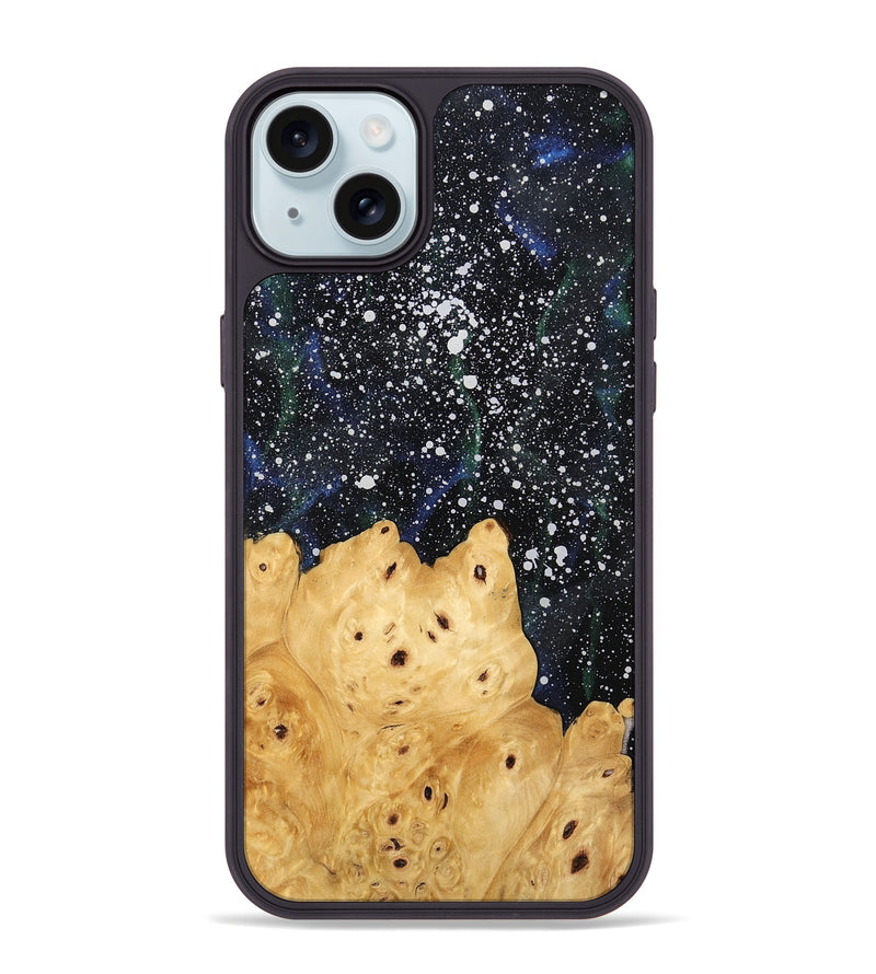 iPhone 15 Plus Wood Phone Case - Mose (Cosmos, 745760)