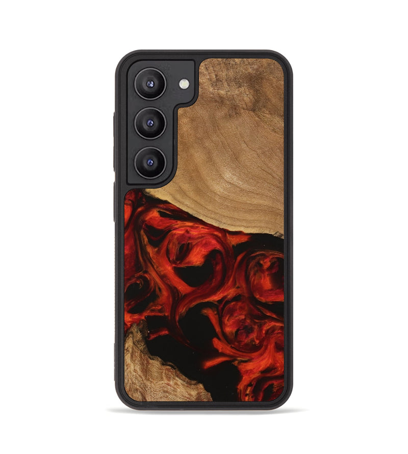 Galaxy S23 Wood Phone Case - Huxley (Red, 745763)