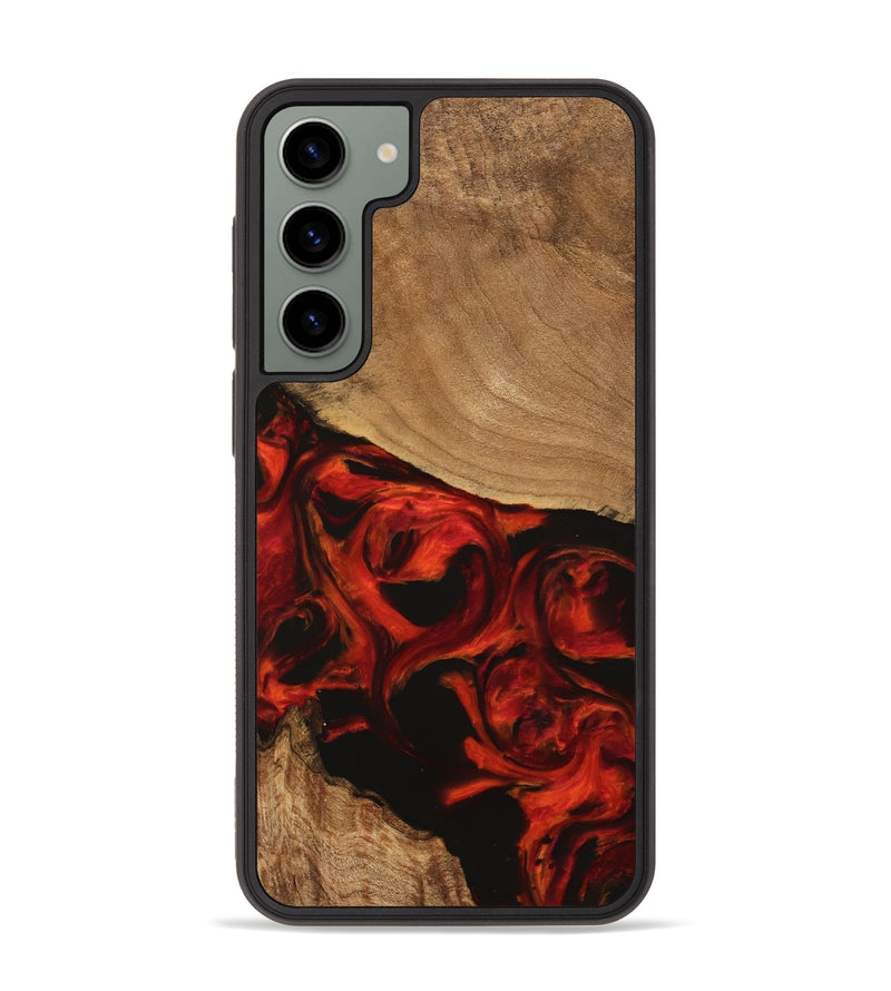 Galaxy S23 Plus Wood Phone Case - Huxley (Red, 745763)