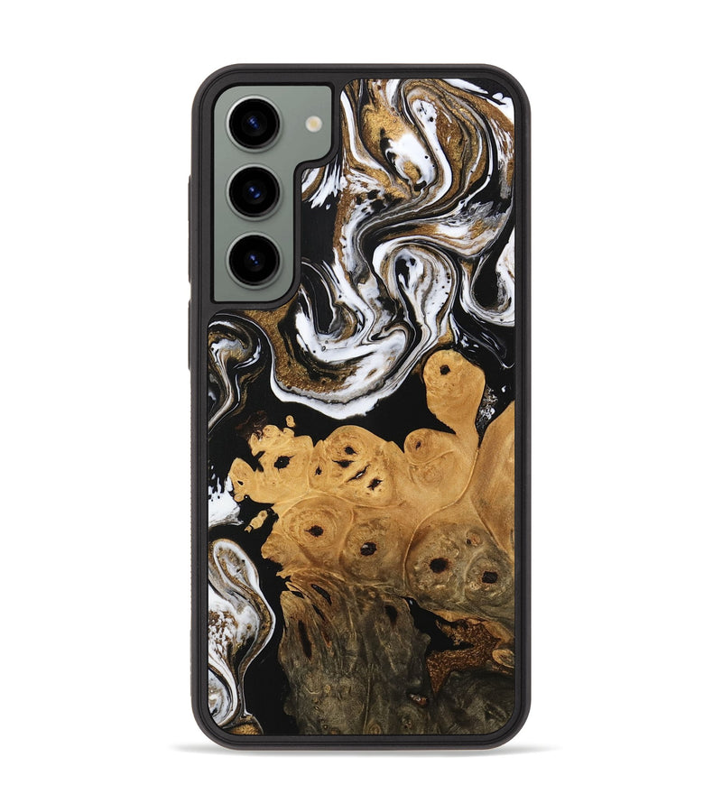 Galaxy S23 Plus Wood Phone Case - Ryland (Black & White, 745768)