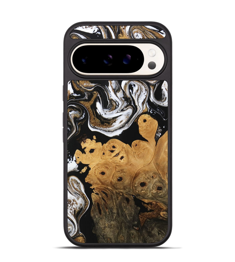 Pixel 9 Wood Phone Case - Ryland (Black & White, 745768)