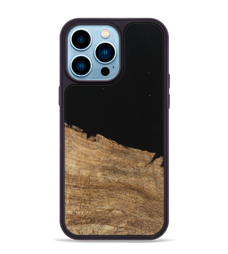 iPhone 14 Pro Max Wood Phone Case - Kannon (Wood Burl, 745771)