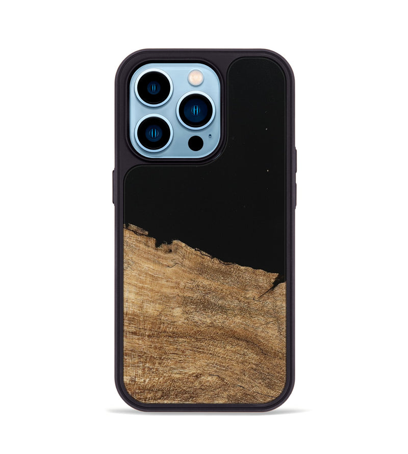 iPhone 14 Pro Wood Phone Case - Kannon (Wood Burl, 745771)