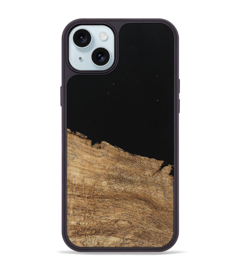 iPhone 15 Plus Wood Phone Case - Kannon (Wood Burl, 745771)