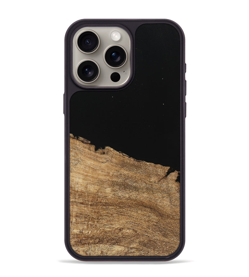 iPhone 15 Pro Max Wood Phone Case - Kannon (Wood Burl, 745771)